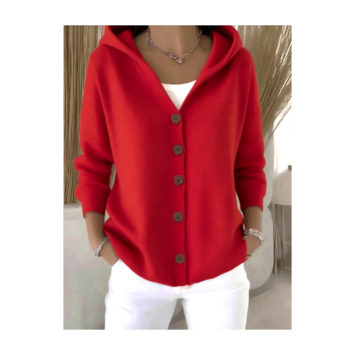 Women Floral Long Sleeve Hoodie Casual Spring/Fall Cardigan Outerwear