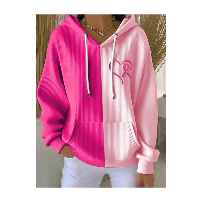 Women Heart/Cordate Spring/Fall Printing Long Sleeve Casual Daily Hoodie