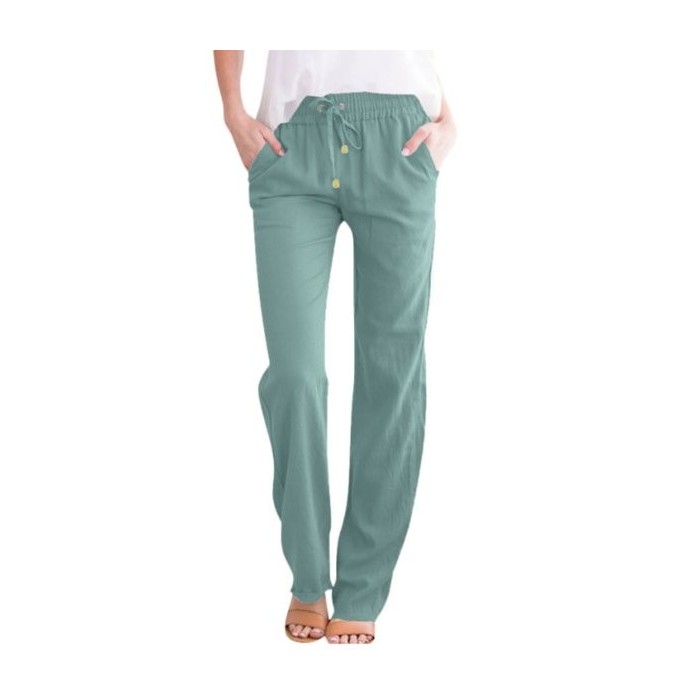 Women Plain Long Pants Casual Spring/Fall Trousers