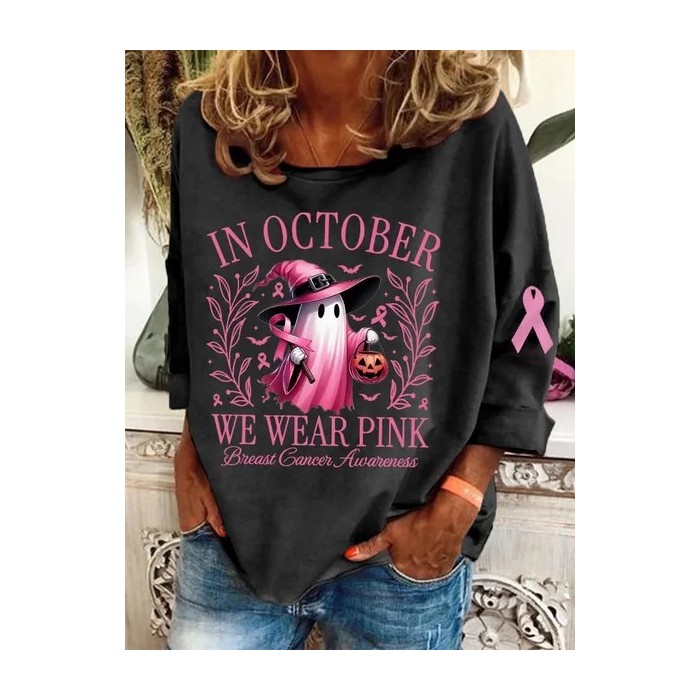 Women Floral Long Sleeve Tee T-shirt Crew Neck Printing Casual Spring/Fall Graphic Tee Top