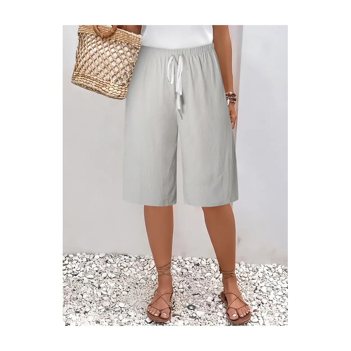 Women Plain Shorts Pants Casual Summer Trousers