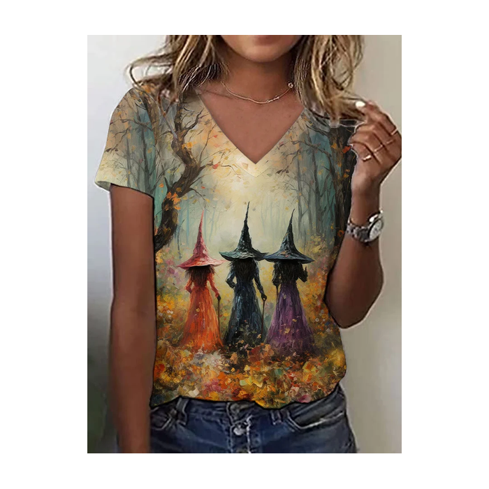 Halloween Witch Casual Sweatshirt