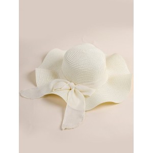 Beach straw hat wide brim straw hat women summer vacation sun protection beach hat sun hat straw hat