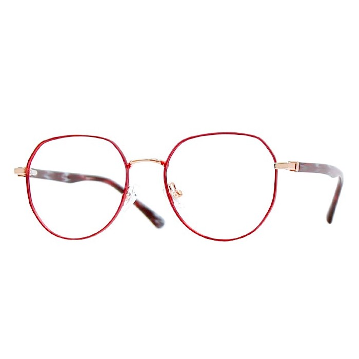 200722 Geometric Spring Hinges Eyeglasses