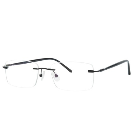 500024 Rimless Rectangle Eyeglasses