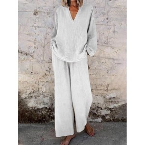 Women's Adjustable Strap Plain Daily Going Out Two-Piece Set Orange Casual Spring/Fall Top With Pants Matching Set