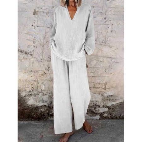 Women's Adjustable Strap Plain Daily Going Out Two-Piece Set Orange Casual Spring/Fall Top With Pants Matching Set