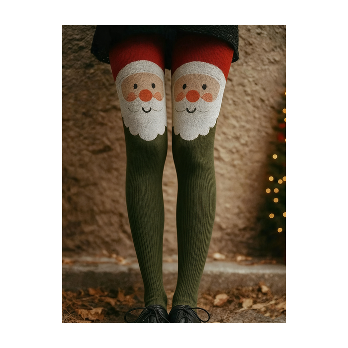 Women Christmas Vintage Spring/Fall Ankle Pants Leggings