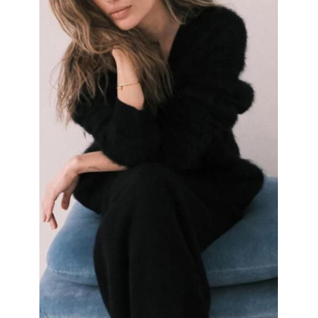 Women Plain Spring/Fall Cover-up Vintage Split Joint Lightweight Cardigan