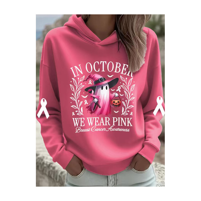 Women Floral Spring/Fall Printing Long Sleeve Casual Daily Hoodie