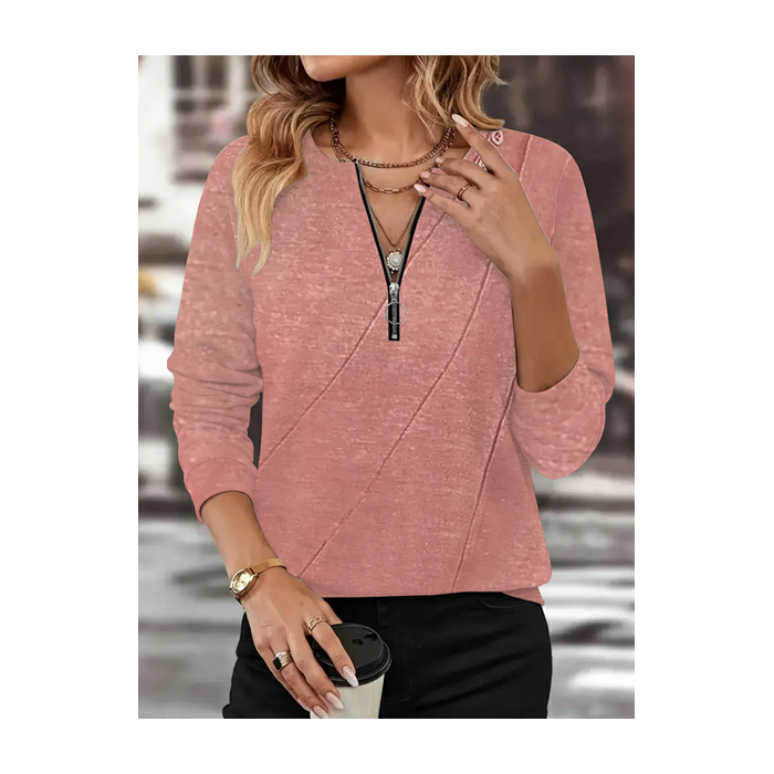 Women Abstract Crew Neck Printing Casual Spring/Fall Long Sleeve Sweatshirt