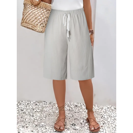 Women Plain Shorts Pants Casual Summer Trousers