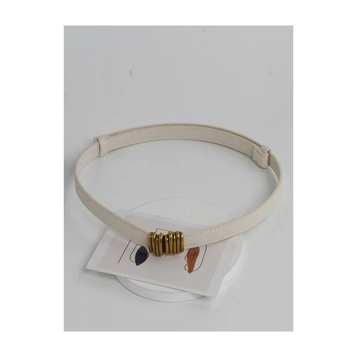 Adjustable Waist Belt For Sweater Dress And Down Jacket With Buckle Hooks, Small Decorative Belt