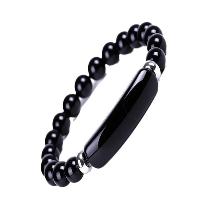 New Natural Stone 8mm Amethyst Rose Quartz Crushed Stone Butterfly Two-piece Bracelet