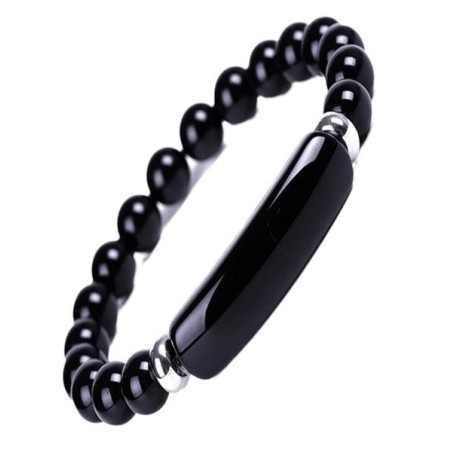 New Natural Stone 8mm Amethyst Rose Quartz Crushed Stone Butterfly Two-piece Bracelet