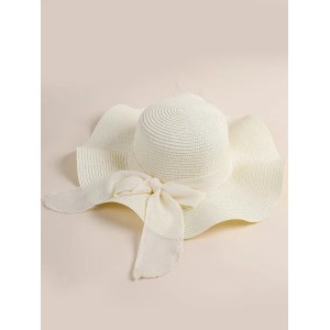 Beach straw hat wide brim straw hat women summer vacation sun protection beach hat sun hat straw hat