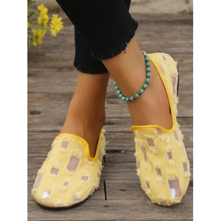 All Season Plain Canvas Casual Shallow Shoes