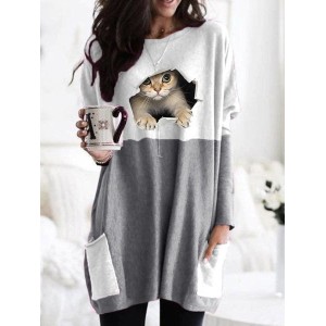 Color Block Regular Fit Dress