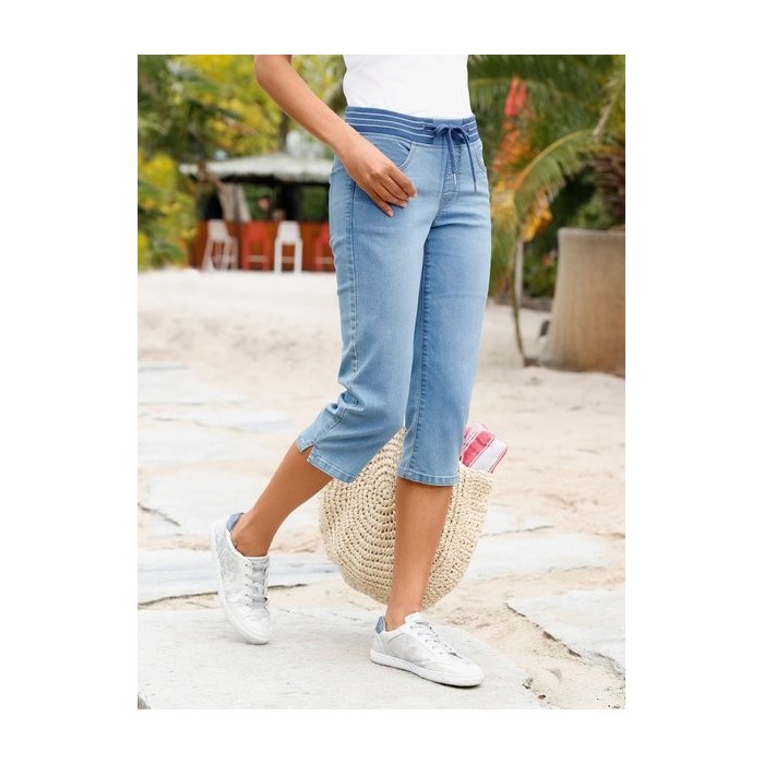 Loose Plain Denim Casual Jeans