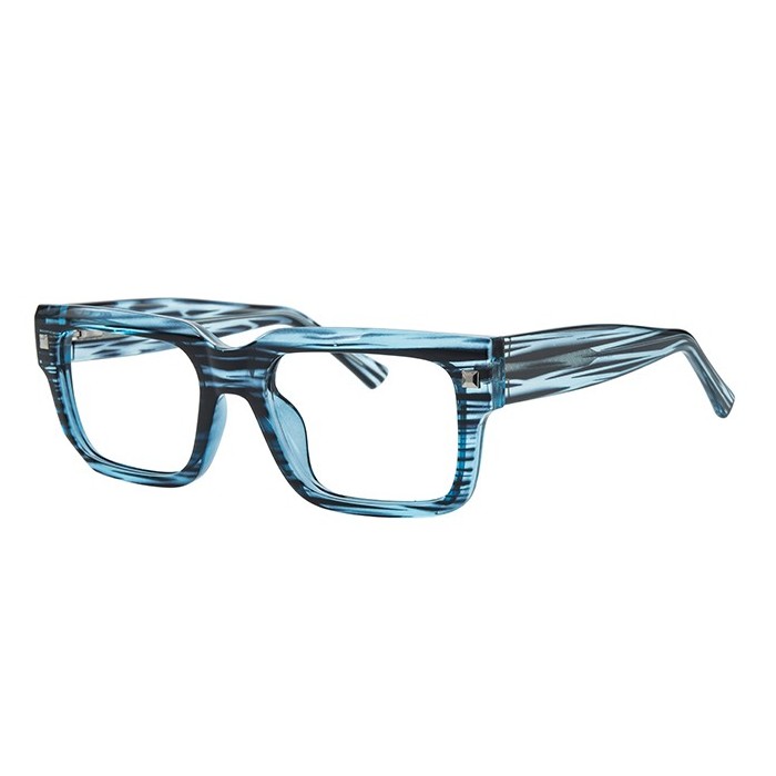 200913 Rectangle Spring Hinge Eyeglasses