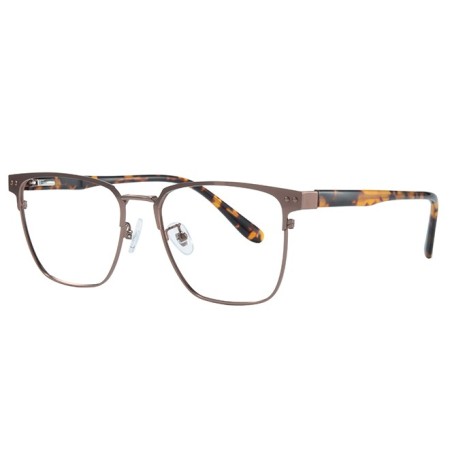 100308 Browline Spring Hinge Eyeglasses