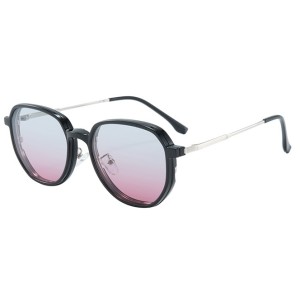 200784 Geometric Magnetic Clip on Eyeglasses