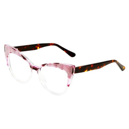 200803 Cateye Spring Hinge Eyeglasses