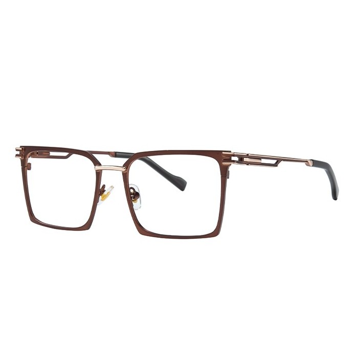 100358 Rectangle Spring Hinge Eyeglasses
