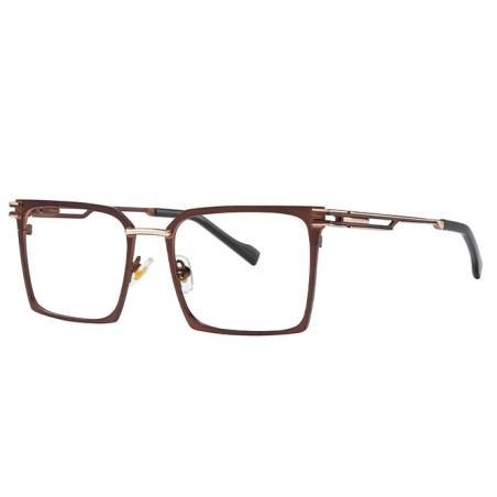 100358 Rectangle Spring Hinge Eyeglasses