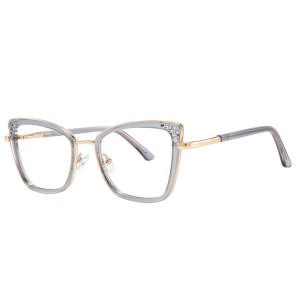 200841 Cateye Spring Hinge Eyeglasses