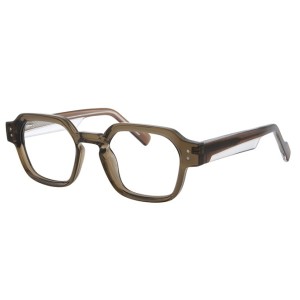 200855 Geometric Spring Hinge Eyeglasses