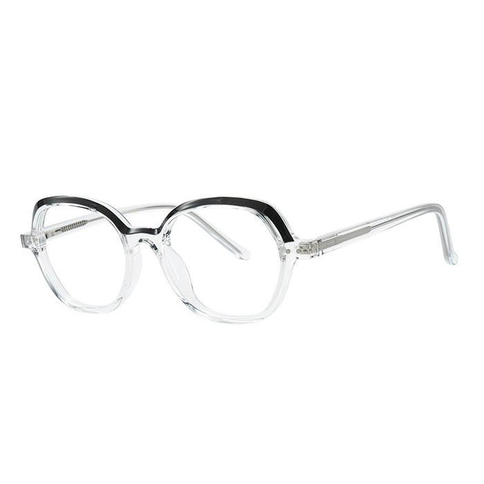 200897 Geometric Spring Hinge Eyeglasses