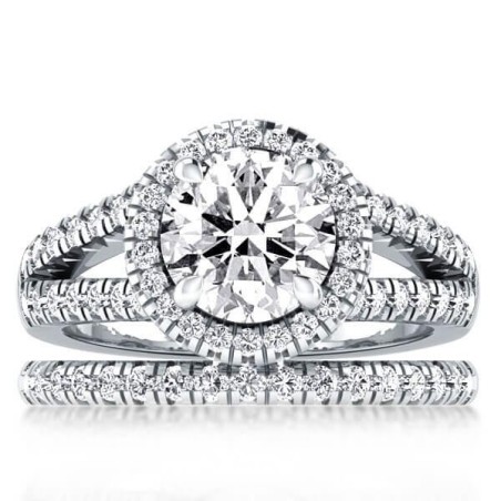 Halo Split Shank Bridal Set (2.96 CT. TW.)