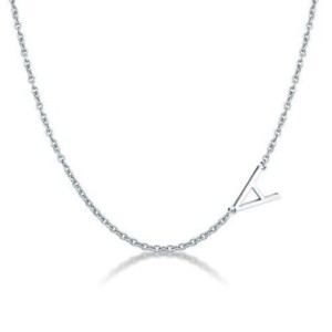 Personalized Alphabet Letter Initial Necklace