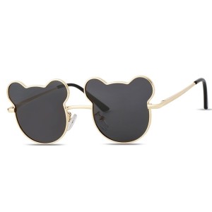 400166 Geometric Spring Hinges Kids Sunglasses