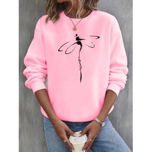 Dragonfly Casual Sweatshirt