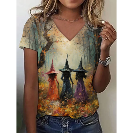 Halloween Witch Casual Sweatshirt