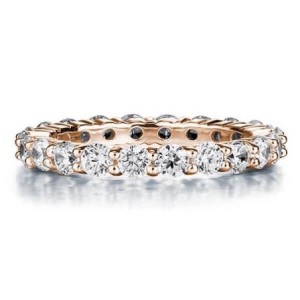 Eternity Rose Gold Wedding Band (2.20 CT. TW.)