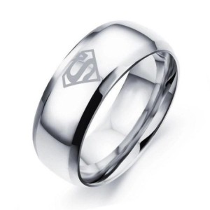 Italo Unique Titanium Steel Men's Wedding Band