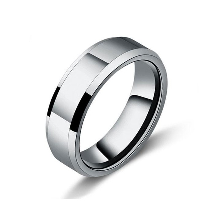 Italo Glaze Titanium Steel Men's Wedding Band