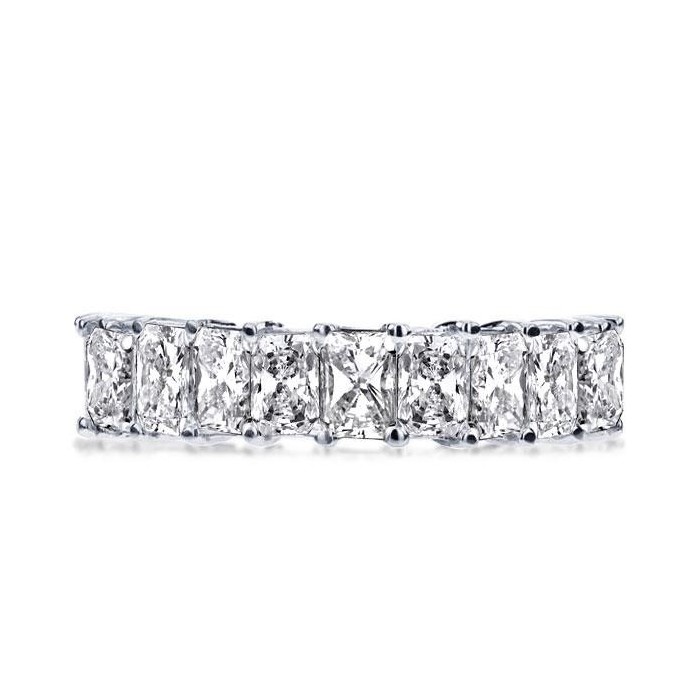 Italo Eternity Created White Sapphire Wedding Band