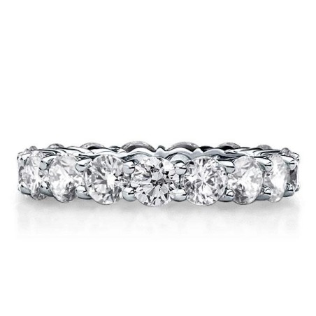Italo Eternity Wedding Band For Women Stackable Band Ring