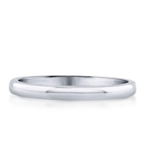 Italo Classic Simple Band Thin Stacking Wedding Band