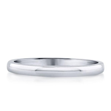 Italo Classic Simple Band Thin Stacking Wedding Band