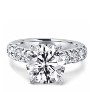 Italo 3 Carat Engagement Ring Classic Engagement Ring
