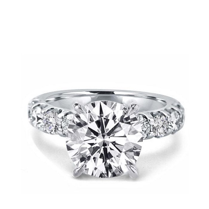 Italo 3 Carat Engagement Ring Classic Engagement Ring