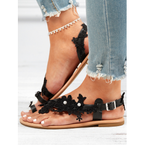 Summer Floral Lace Boho Sandal
