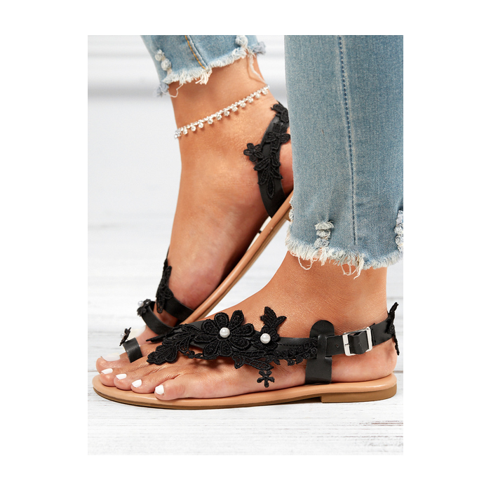 Summer Floral Lace Boho Sandal