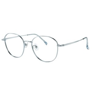 100370 Geometric Titanium Eyeglasses