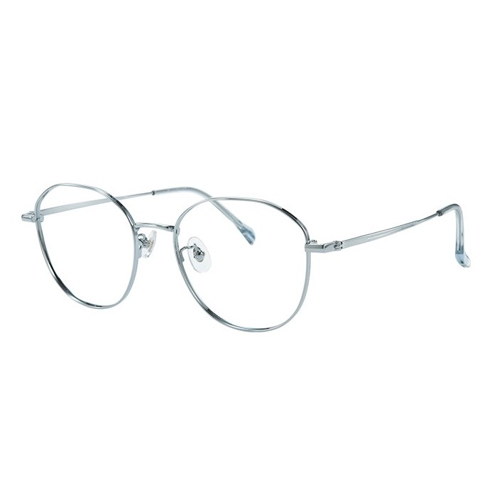 100370 Geometric Titanium Eyeglasses